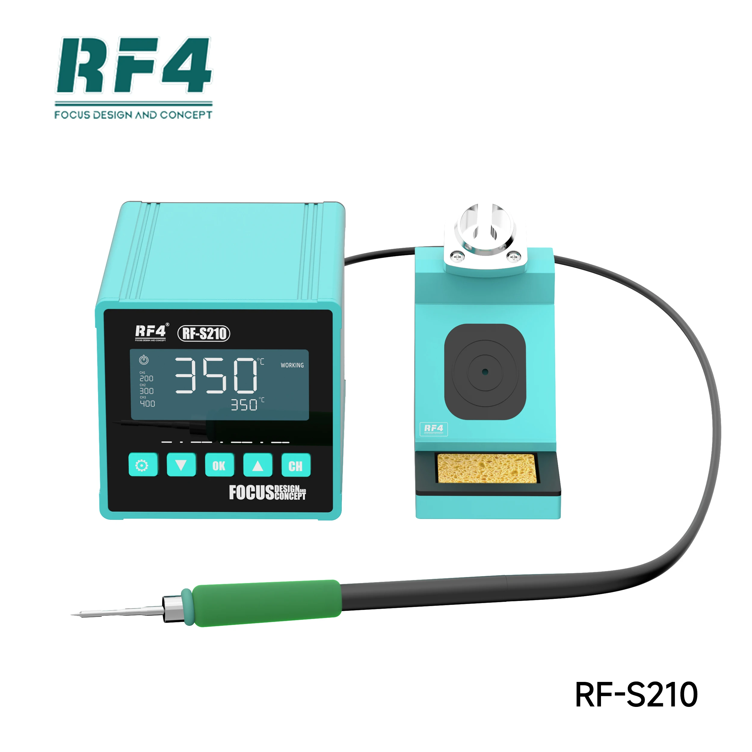 RF4 RF-S210 Smart Lötstation für Handy Tablet Reparatur Motherboard PCB IC Draht Schweißen Reparatur Lötstation Werkzeug Image