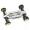 Edelstahl-Chassis-Schutzplattensatz, Teile, geeignet für Losi 1/24 Micro-B 2WD BUGGY RC RC CRAWLER CAR MODEL UPGRADE PARTS