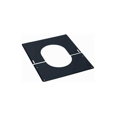 Abdeckplatte TEN 482418 Edelstahl 30° bis 45° D180mm schwarz Image