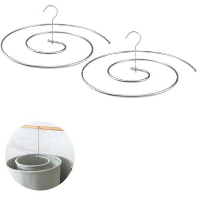 2 Stück Spiral-Aufhänger für Bettwäsche, Steppdecken-Trockenständer zum Aufhängen, Image