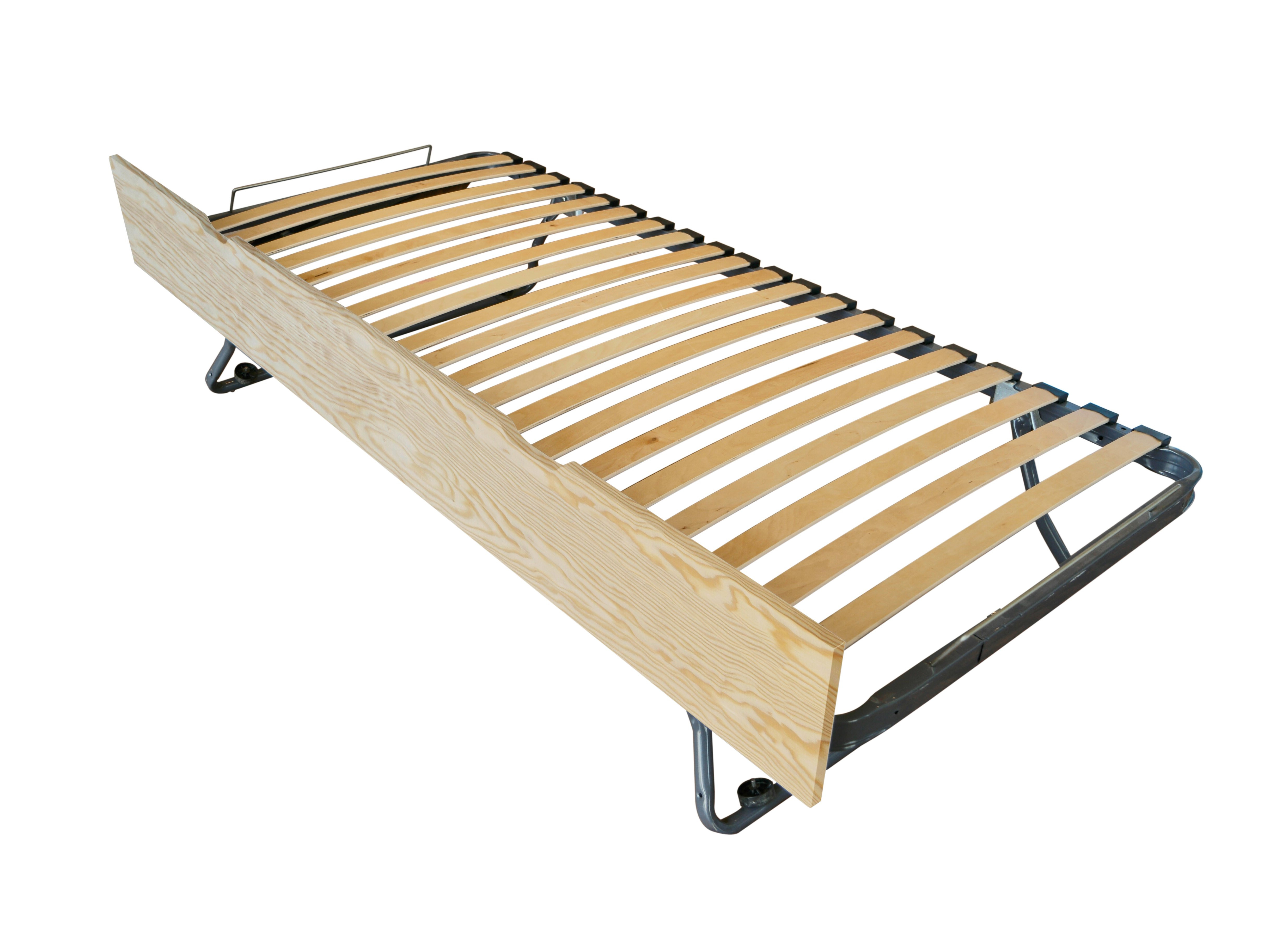 Lit tiroir 80x190 en pin massif - Brut (sans vernis)