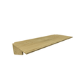 Bureau tablette 160cm en bois pour lit mezzanine Largeur 160 Miel