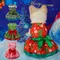 Christmas Pet Supplies Dog Clothes Holiday Personality Pet Clothes Christmas Party Dress Pet Clothes