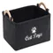 New felt square storage box storage box pet supplies felt pet toy box storage box Urn necklace Pet