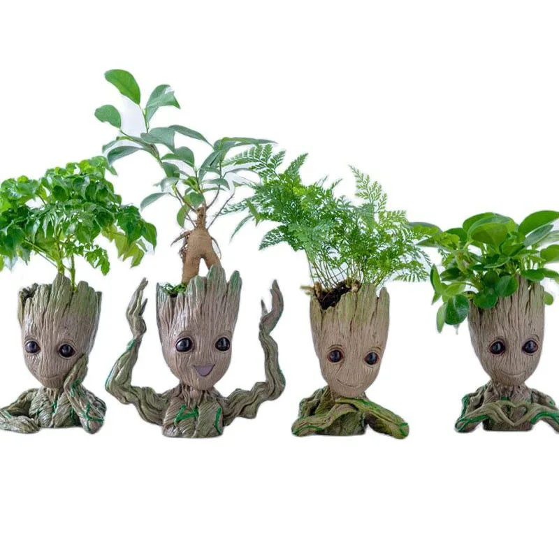 Moderne minimalistische Vase Dekoration Home Office Lagerung Stiftetui Groot Blumentöpfe Gartentöpfe Pflanzgefäße Anime Ornamente Figur Image