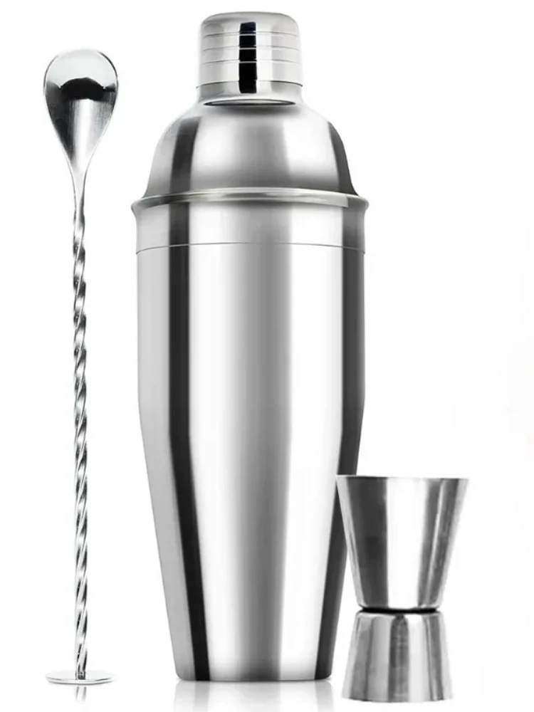 3/6 Stück Cocktail Shaker Edelstahl Barkeeper Tools Margarita Mixer Drink Shaker Martini Sharker Barkeeper Kit Image