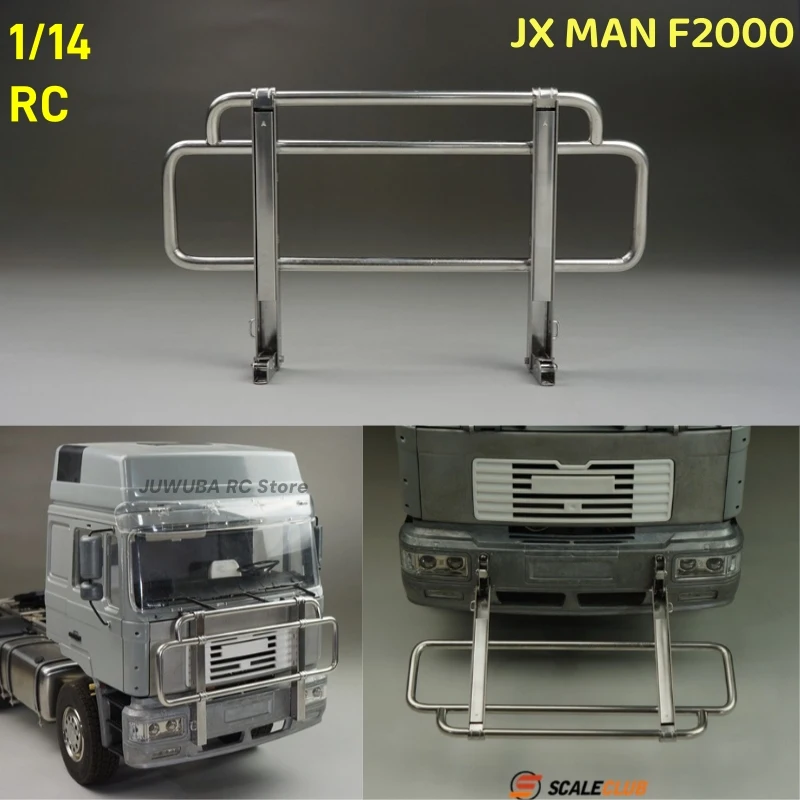 1/14 RC Spielzeug Lkw Metall Frontschürze Für JXModel MAN F2000 Für Tamiya LESU 1/14 RC Traktor Lkw Anhänger Kipper teil Zubehör