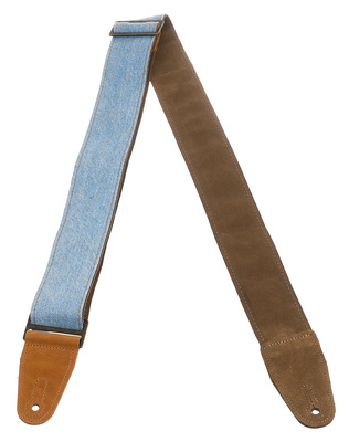 Levys Denim Strap 2" Light Blue