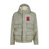 C.P. Company Mens Wax Cotton Jacket in Grey - Size 2XL | C.P. Company Sale | Discount Designer Brands