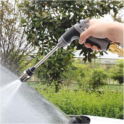 Garden Hose Nozzle, High Pressure Water Hose Nozzle Sprayer Head for Lawn Garden,Washing Cars,Watering Garden,Cleaning,Showering DogsPets Car Accessories