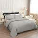 Duvet Cover Queen Size 3 Piece Queen Duvet Cover Set, Soft Double Brushed Queen Size Duvet Covers with Zipper Closure, 1 Duvet Cover and 2 Pillow Shams