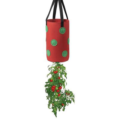 1pc Planting Bag Heavyweight Non-Woven Plant Pot With Handle, Indoor Outdoor Vegetable Fruit Grow Container, Healthier Stronger Plants