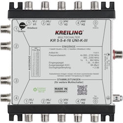Kreiling Tech. Unicable Kaskaden-MS KR 5-5-4-16UNI-K-III 11411 Image