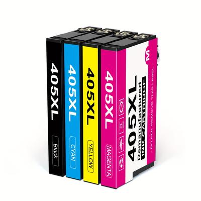 TEMU 405xl Multipack Compatible 405 405 Xl 405xl Black Workforce Pro Wf-4820 Cartridges Wf-4820dwf Wf-3820 Wf-3820dwf Wf-4825 Wf-3825 Wf-4830dtwf Wf-7840dtwf Wf-7830dtwf