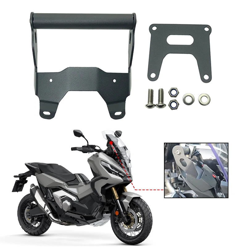 X-ADV 750 Moto GPS Staffa di Navigazione Del Telefono Barra Anteriore Supporto Del Telefono Del Basamento di Montaggio Per Honda XADV750 X ADV 750 2017-2021 2020