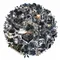 Autocollants Rose foncé pour manuels de bagages, série sombre, matériaux décoratifs, autocollants imperméables, DIY bricolage, 50 pièces