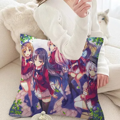 Anime Klassenzimmer Der Elite Action Figur Kissenbezug Sofa Kissenbezug Home Raumdekoration Kinder Image