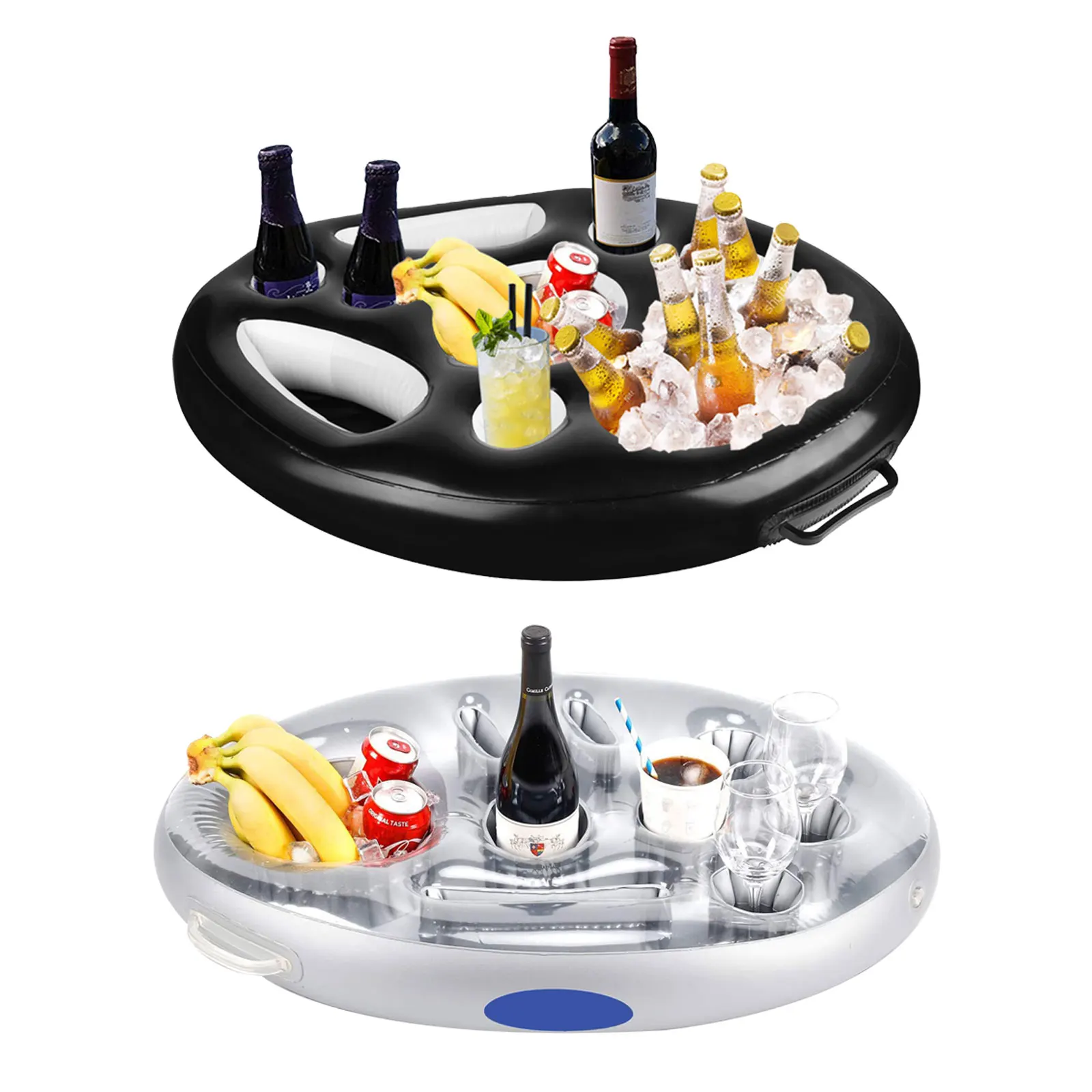 Schwimmender Getränke halter Pool Getränkest änder schwimmt schwimmende Bar Pool zubehör für zu Hause Sommerferien zubehör Image