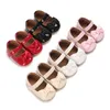 Neue Prinzessin Schuhe Wanderschuhe Weiche Sohlen Baby Schuhe frauen Schatz Großen Bogen Süße Seide