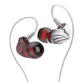 auricolari cablati con microfono 3,5 mm auricolari in-ear isolamento acustico auricolari stereo senza fili impermeabili bassi ricchi con cavo da 1,2 metri controllo del volume per telefono laptop pc tablet lettore mp3
