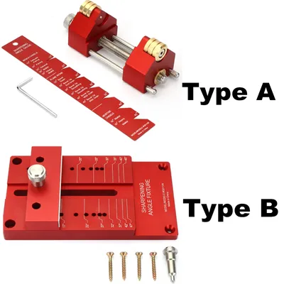 GD1109 Sharpening System Two Types Honing Guide Sharpening Holder Angle Fixture Angle Gauge for