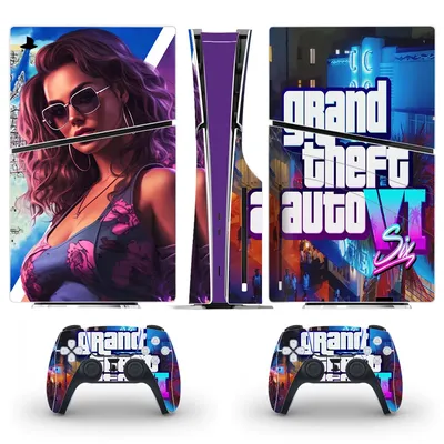 Neues Spiel PS5 Slim Disc Skin Aufkleber Aufkleber Cover für Konsole Controller PS5 Slim Disk Skin Image