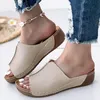 Frauen Schuhe Sandalen Sommer Party Wanderschuhe Slip Auf Sandalen Damen Keil Schuhe Frau Casual Weibliche Schuhe Hausschuhe Frau
