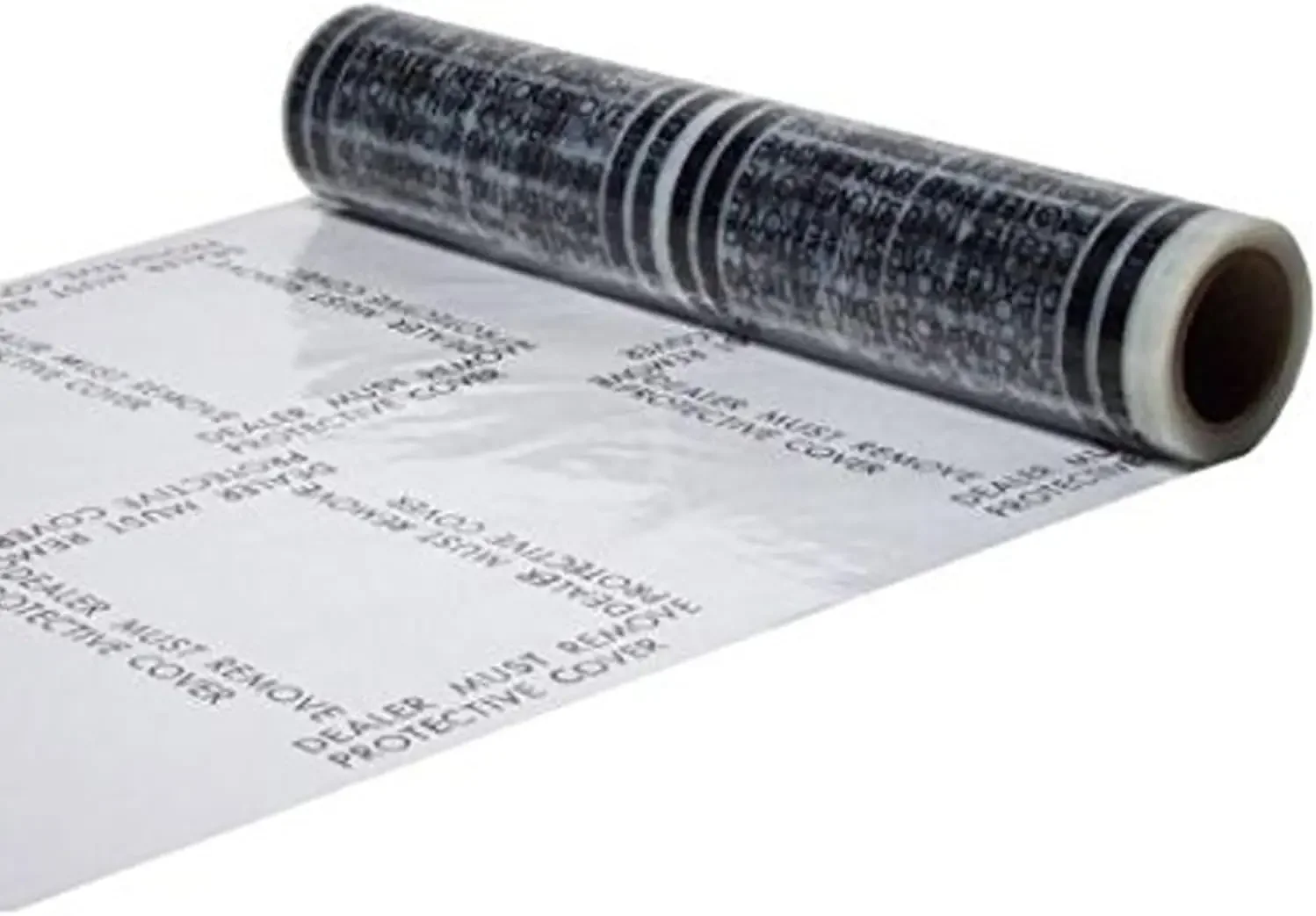 Automatisch selbstklebende Kunststoff-Bodenmatte, 4-mil | Perforiert Jeder 24" | 100er Matten pro Rolle | (60 cm breit, 50 Meter lang) Image
