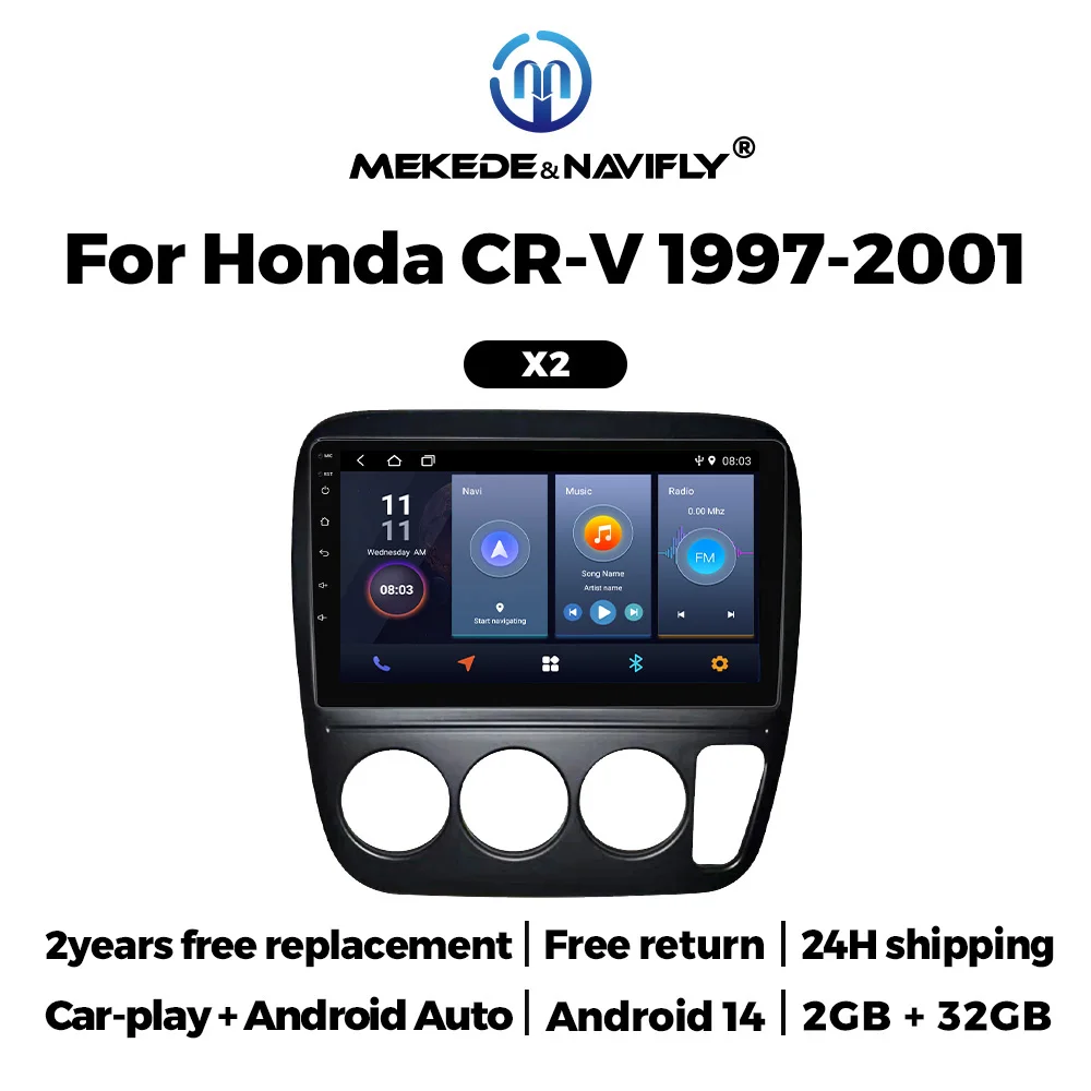 Android 14 autoradio für honda crv CR-V 3 2013-2016 autoradio multimedia audio player gps navigation stereo 2din carplay keine dvd intelligente systeme für autos carplay carplay für auto autoradio