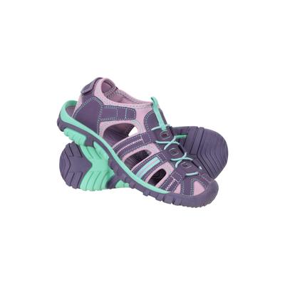 Mountain Warehouse Childrens/Kids Bay Sports Sandalen (Traube) Image