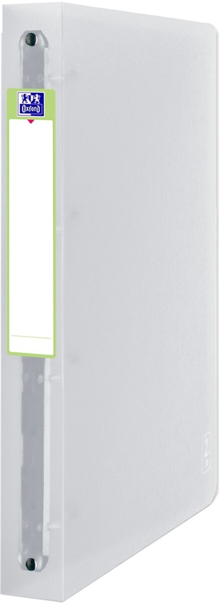 Oxford Ringbuch 2nd Life A4+ 4cm 4 Ringe PP kristallklar Image