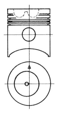 KOLBENSCHMIDT Reparatursatz, Kolben/Zylinderlaufbuchse Universal für RENAULT MWM 12159364 6.228.0.160.002.7 7701023376 93061960 Image