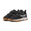 Hallenschuh PUMA "VARION II V JR", Gr. 33, schwarz (puma schwarz, cool light gray, gum), Synthetik, sportlich, Schuhe