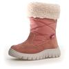 Winterstiefel NATURINO "PLUVY ZIP WP.", Kinder, Gr. 40, rosa, Veloursleder, Nylon, casual, Schuhe, Schneestiefel, wasserabweisend, Größenschablone zum Download