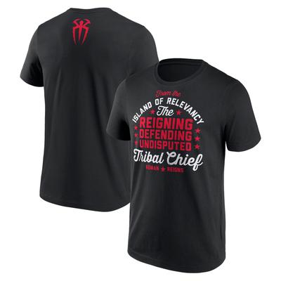 WWE Roman Reigns The Undisputed Tribal Chief T-Shirt - Schwarz - Herren Image