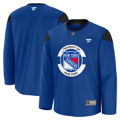 Blaues New York Rangers-Trainingstrikot für Herren Image