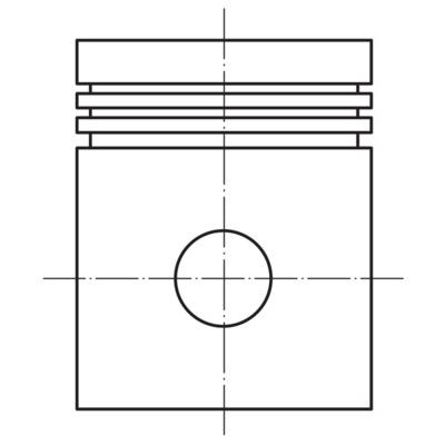 MAHLE Kolben Universal 005 33 00 Image