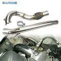 Sistemi di scarico per auto da 2,5 pollici Downpipe per VW Golf MK7 Audi A3 Skoda Kodiaq Mk1 MQB per Jetta EA211 1.4T MQB Catless Downpipe 63mm