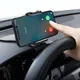 Supporto per telefono per auto girevole a 360 gradi Supporti per telefono cellulare universali Supporto per cruscotto per rack per auto per staffa fissa per telefono cellulare con impugnatura