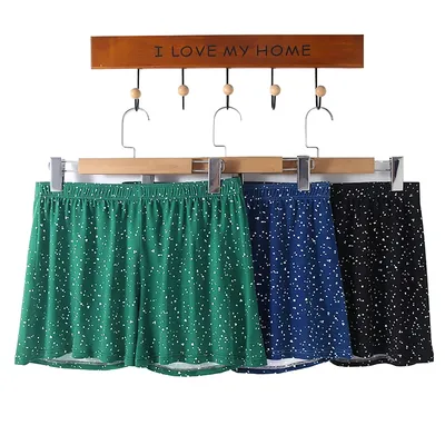 Herren-Unterwäsche, gepunktete Aro-Hose für Herren mit flachen Ecken, weiche, hautfreundliche, fette Hose, Herren-Höschen, lockere, lässige Unterhose Image