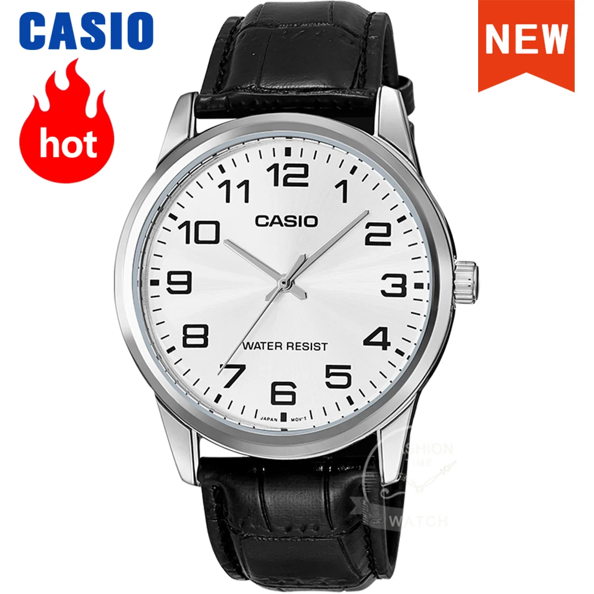 Casio Uhr Herren Top Luxus Anzug Quarzuhr Militär Relogios Masculino kostenloser Versand MTP-V001 Image