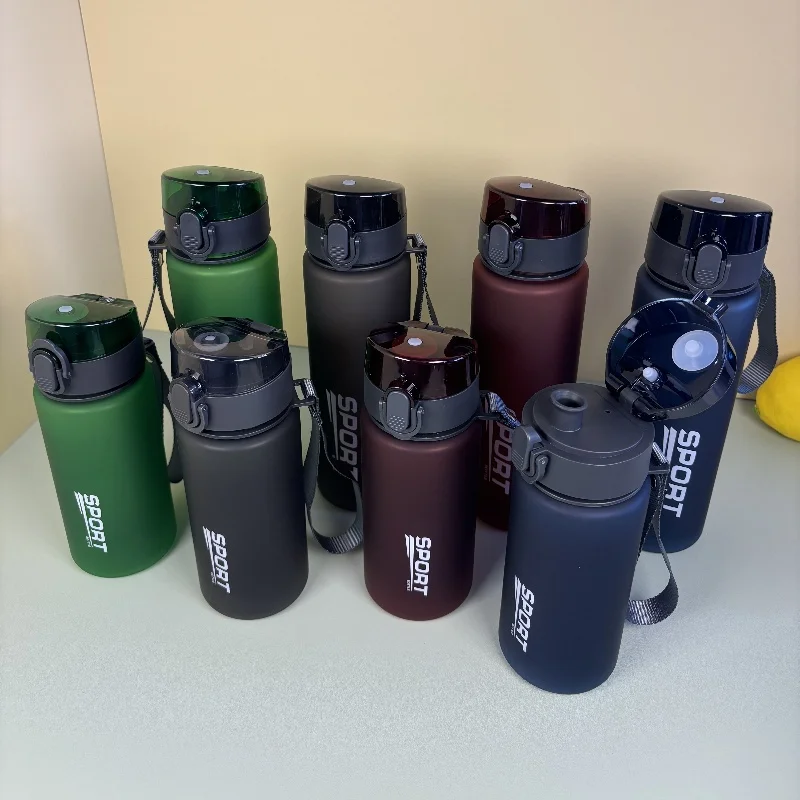 Marke BPA-freie, auslaufsichere Sportwasserflasche, hochwertige Tour, Wandern, tragbar, meine Lieblingsgetränkflaschen Image