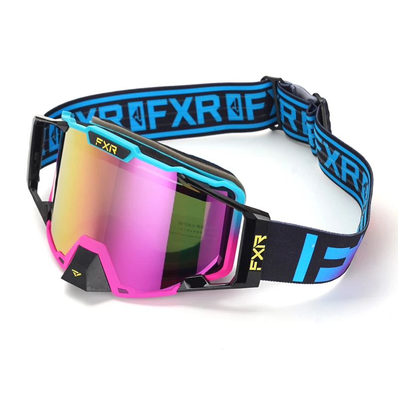 FXR Motorrad Brille Motocross Sicherheit HD Linsen Brille Dirt Bike ATV Ski MTB Brille MOTO Outdoor Radfahren Sonnenbrille Image