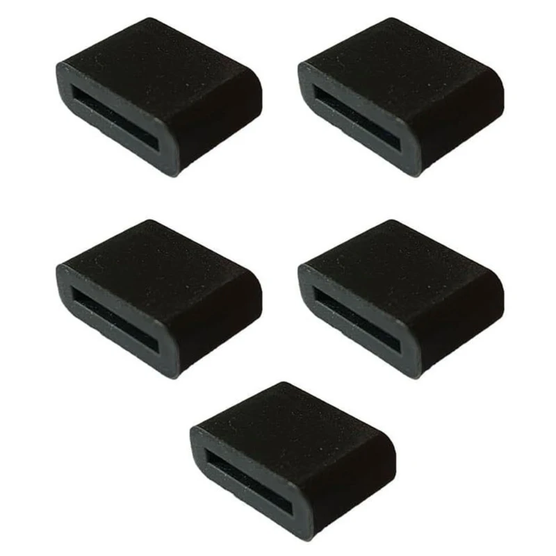 Hitzebeständige Silikon-Fritteusen-Fußschützer, langlebige Silikon-Stoßstangen für die Heißluftfritteuse Image