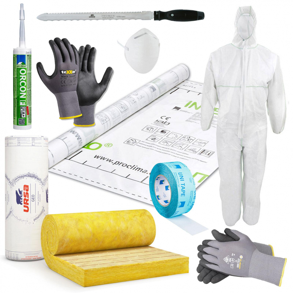 URSA Komplett-Set GEO SF 32 / 35 Spannfilz, 032, 180 mm,280 m² Fläche Image