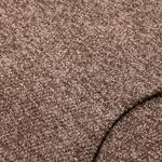 Tissu velours d'ameublement, marron/chiné
