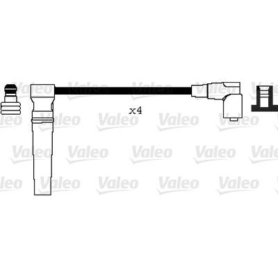 Valeo Zündleitungssatz [Hersteller-Nr. 346038] für Chevrolet, Daewoo Image