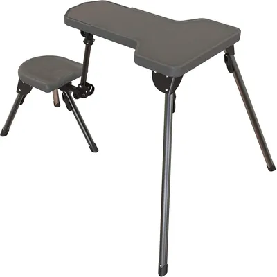 Stable Table Lite with Weatherproof Tabletop, Ambidextrous Seat and Fully Collapsible Design for