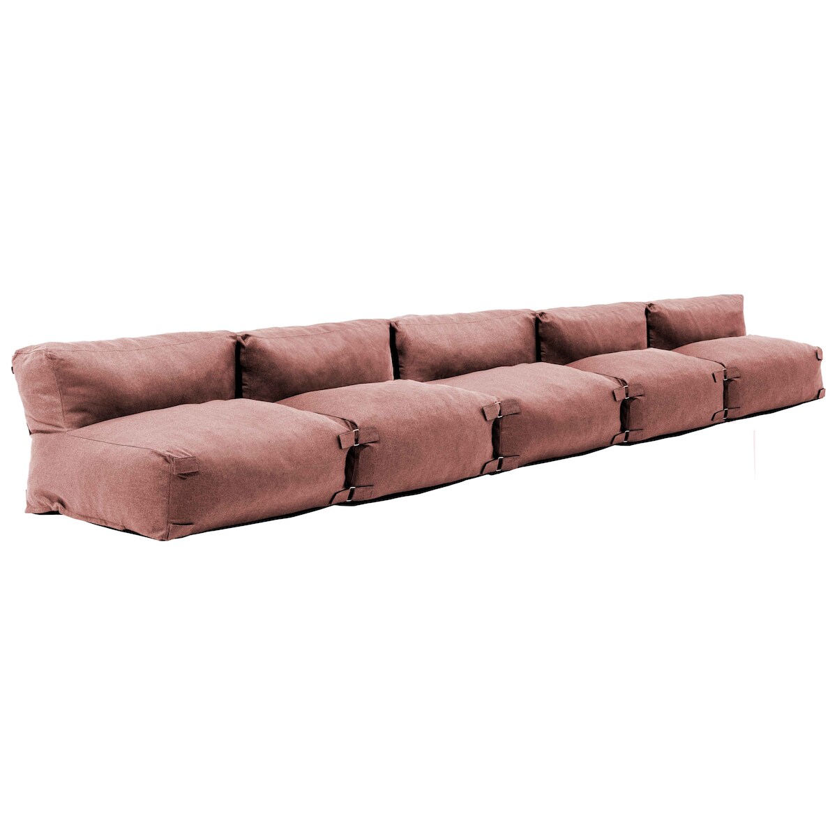 Oviala Business Modularer Gartensalon 5-Sitzer Terracotta Image