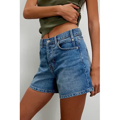 We The Free Tippi Denim Shorts at Free People in In Your Town, Size: 30